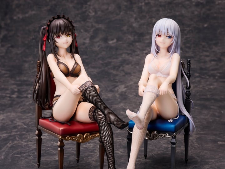 Date A Bullet Kurumi Tokisaki & White Queen Set of 2 Figures