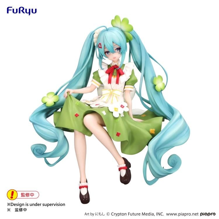 Vocaloid Hatsune Miku (Flower Fairy Clover) Noodle Stopper Figure