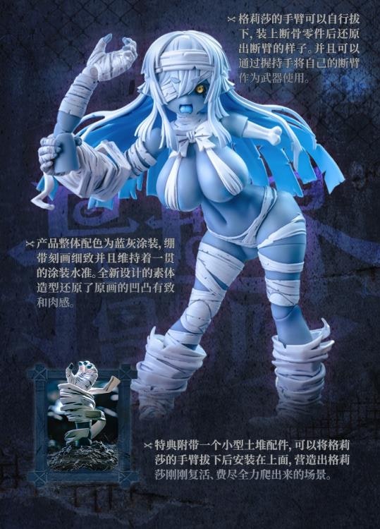 Zombie Grisa 1/12 Scale Action Figure