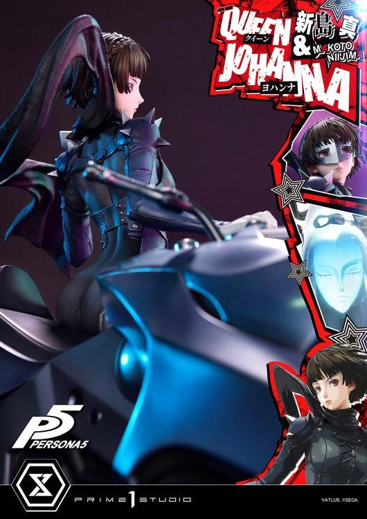 Persona 5 Premium Masterline Makoto Niijima "Queen" & Johanna 1/4 Scale Limited Edition Statue (With Bonus)