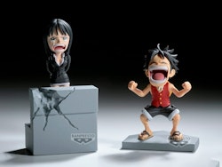 One Piece World Collectable Figure Log Stories Monkey D. Luffy & Nico Robin