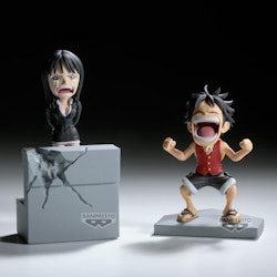 One Piece World Collectable Figure Log Stories Monkey D. Luffy & Nico Robin