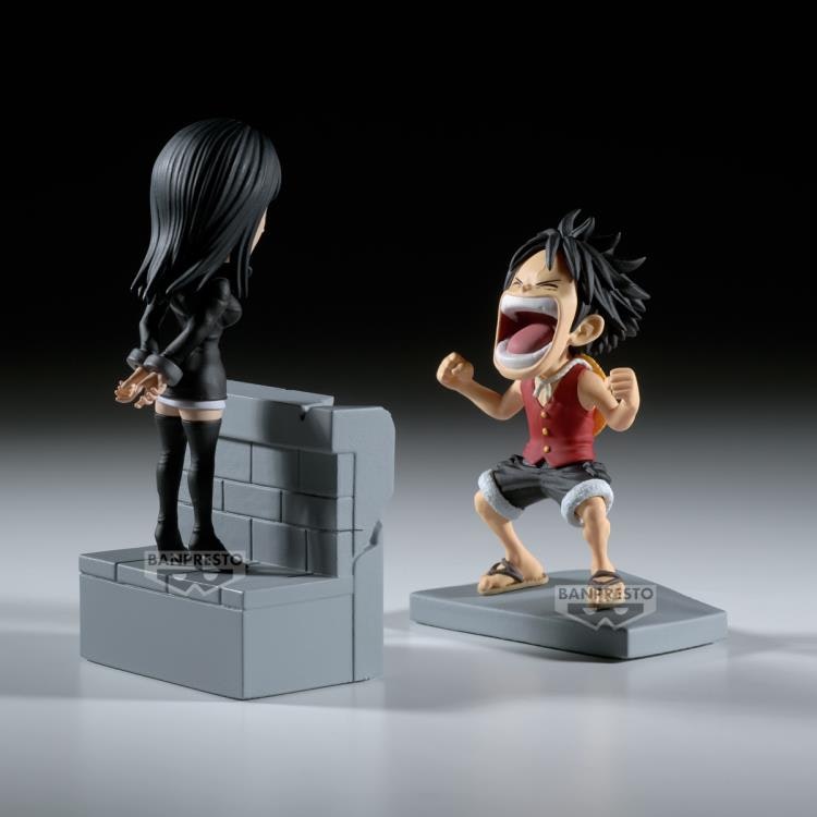 One Piece World Collectable Figure Log Stories Monkey D. Luffy & Nico Robin