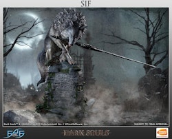 Dark Souls The Great Grey Wolf Sif Statue