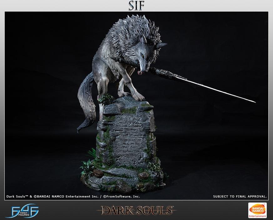 Dark Souls The Great Grey Wolf Sif Statue