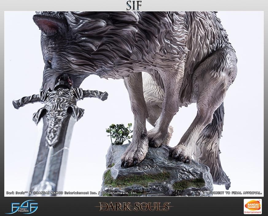 Dark Souls The Great Grey Wolf Sif Statue