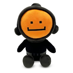 Content Warning Plush Figure Orange
