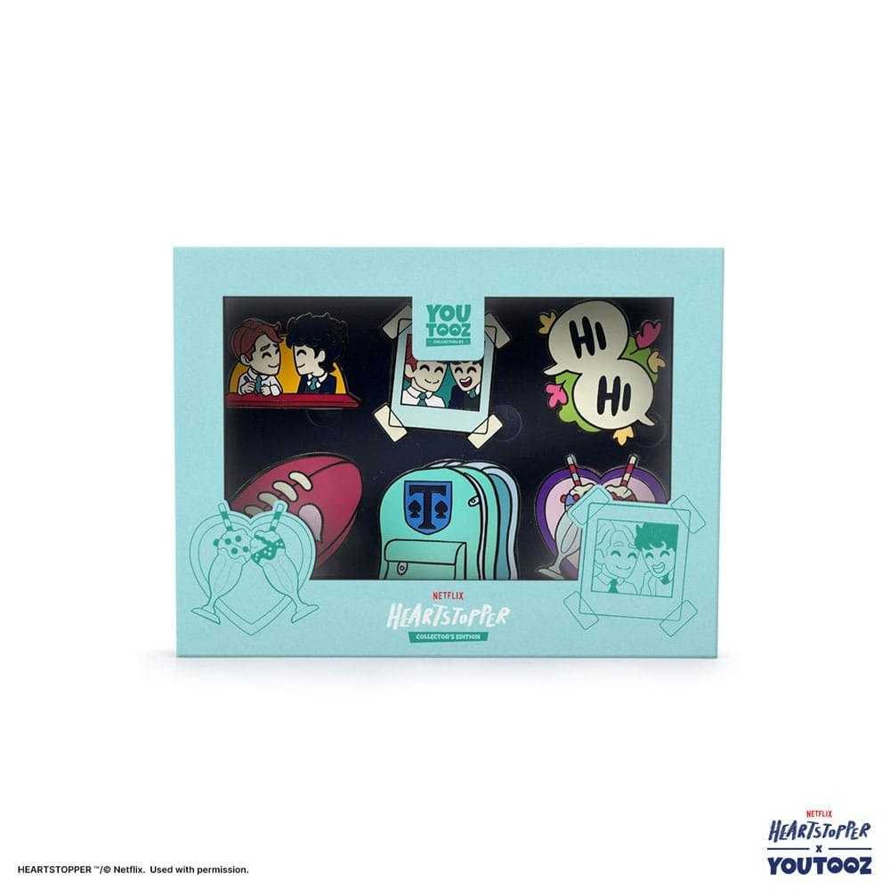 Heartstopper Enamel Pins Set