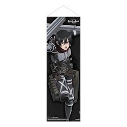 Attack on Titan Slim Wallscroll Mikasa Ackermann 30 x 90 cm