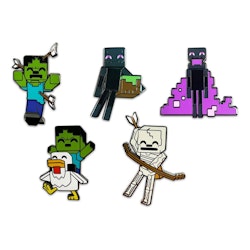 Minecraft Enamel Pins Set