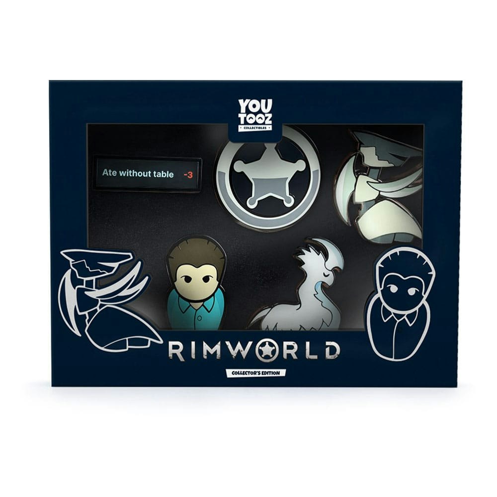 Rimworld Enamel Pins Set