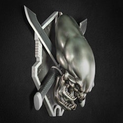 Halo Legendary Icon Sculpture Grunt Edition Wall Mount