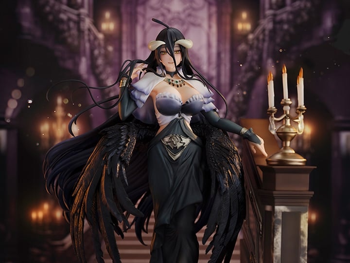 Overlord Albedo (Jet Black Dress Ver.) 1/7 Scale Shibuya Scramble Figure