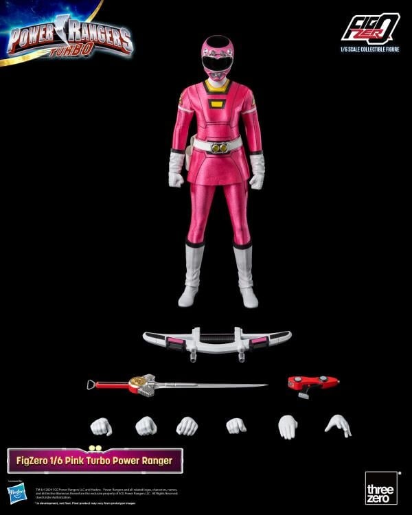 Power Rangers Turbo FigZero Pink Turbo Ranger 1/6 Scale Figure