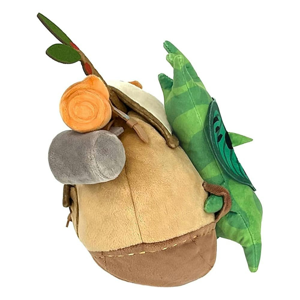 The Legend of Zelda: Tears of the Kingdom Plush Figure ZP04 Korok with Backpack Brown