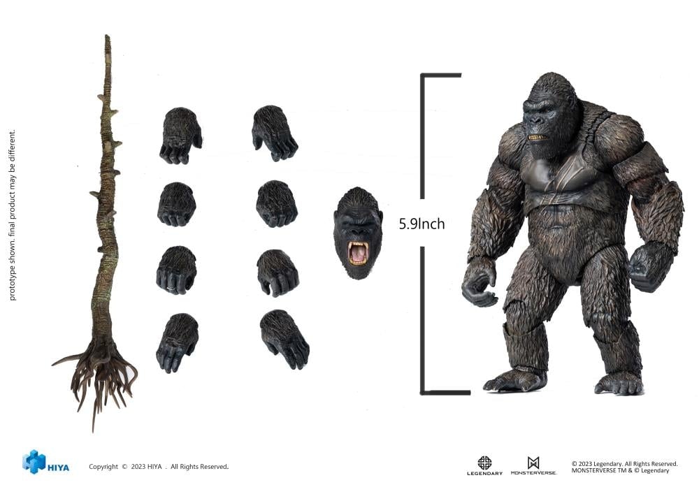 Kong: Skull Island Exquisite Basic King Kong PX Previews Exclusive Action Figure