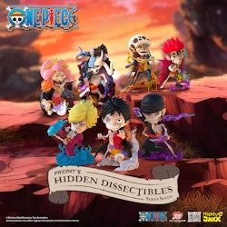 One Piece Freeny's Hidden Dissectibles Wanokuni Box of 3 Random Figures