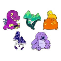 Risk of Rain 2 Enamel Pins Set