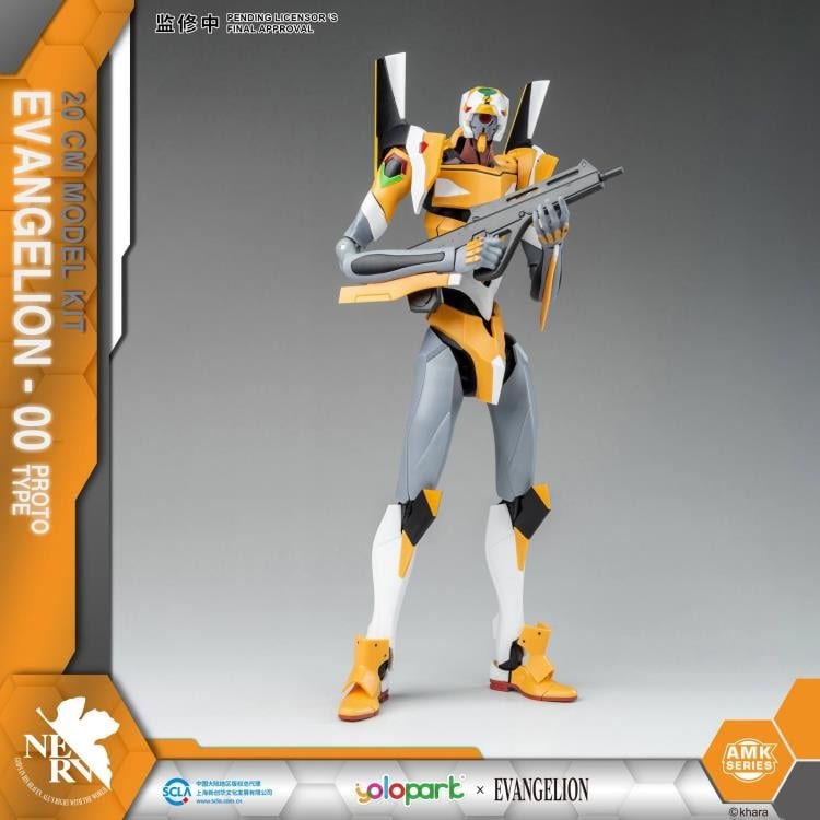 Rebuild of Evangelion EVA-00 Proto Type Advanced Model Kit