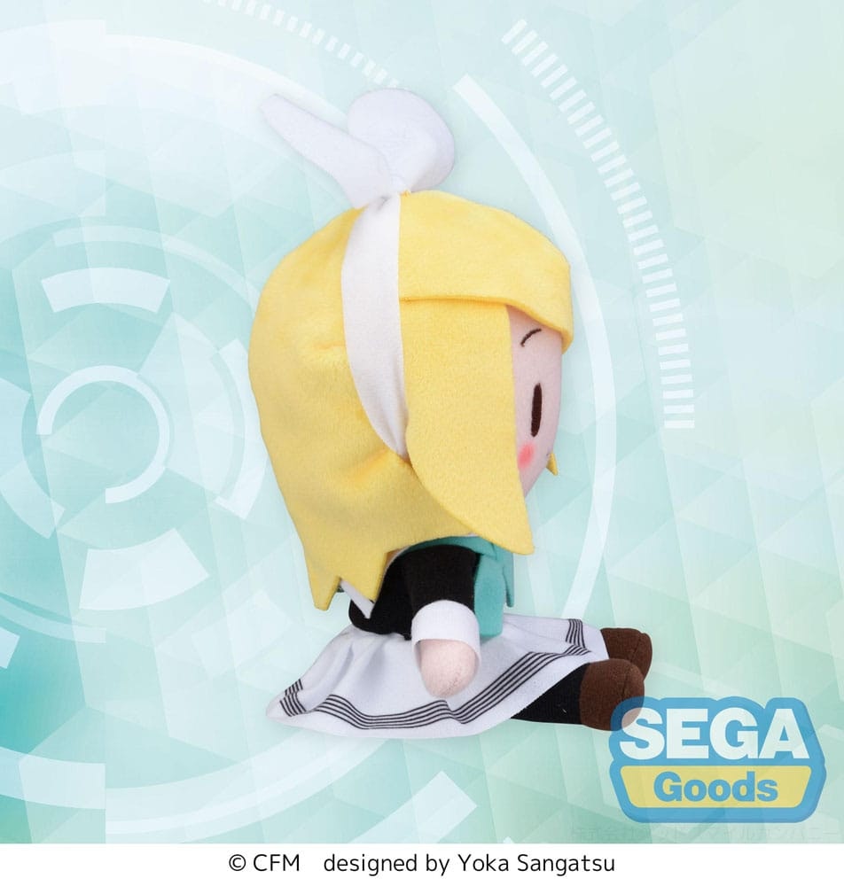 Character Vocal Series 02: Kagamine Rin/Len Fuwa Petit Mini Plush Figure Kagamine Rin (Uniform Ver.) (EX)