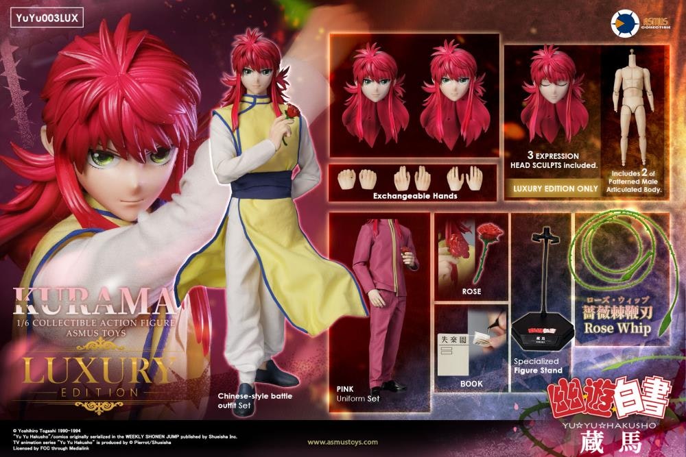 Yu Yu Hakusho Kurama (Luxury Edition) 1/6 Scale Figure