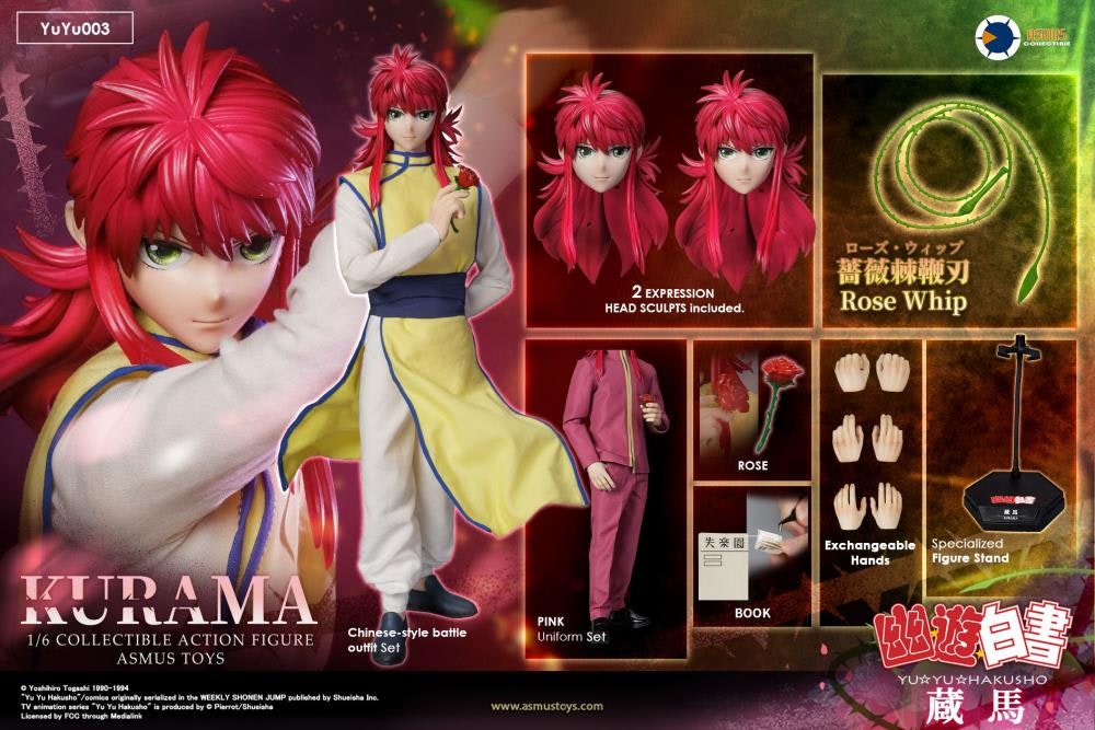 Yu Yu Hakusho Kurama 1/6 Scale Figure