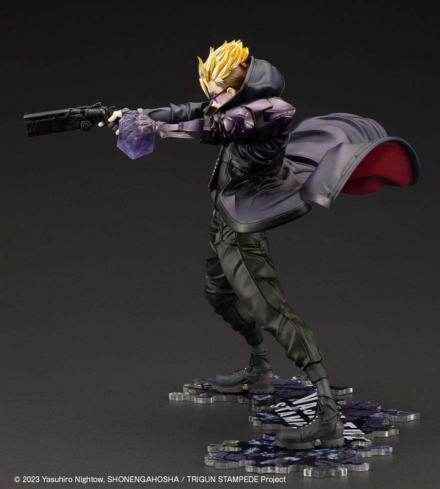 Trigun Stampede ArtFX J Vash the Stampede (The Gunman in Black Ver.)