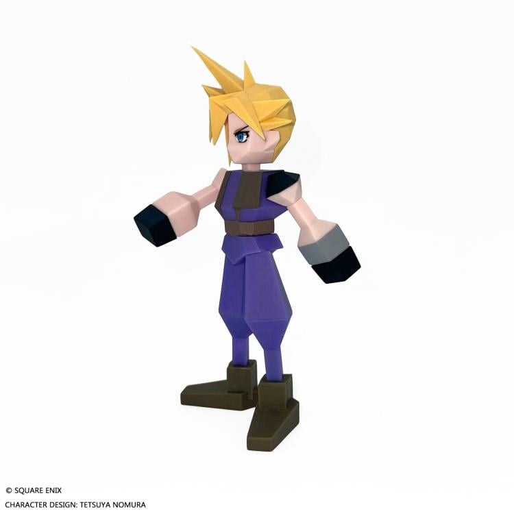 Final Fantasy VII Cloud Strife Polygon Soft Vinyl Figure