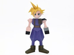 Final Fantasy VII Cloud Strife Polygon Soft Vinyl Figure