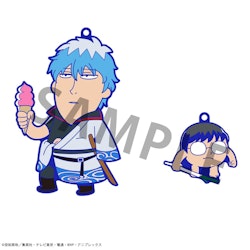 Gintama x Okawabukubu Rubber Mascot Buddycolle Rubber Charms Gintama Oshant Set