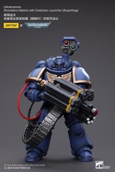 Warhammer 40K Ultramarines Desolation Marine with Superfrag Rocket Launcher 1/18 Scale Action Figure