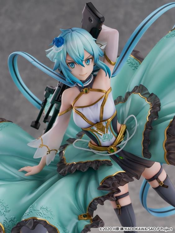 Sword Art Online Sinon (Crystal Dress Ver.) 1/7 Scale Shibuya Scramble Figure