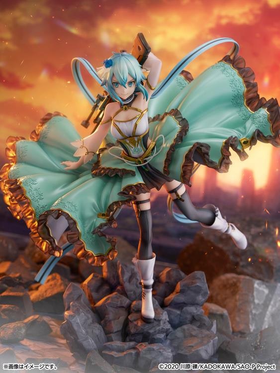 Sword Art Online Sinon (Crystal Dress Ver.) 1/7 Scale Shibuya Scramble Figure