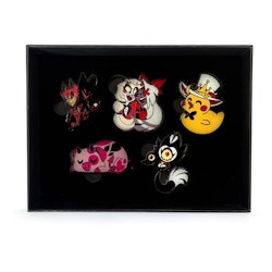 Hazbin Hotel Enamel Pins Set