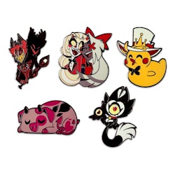 Hazbin Hotel Enamel Pins Set