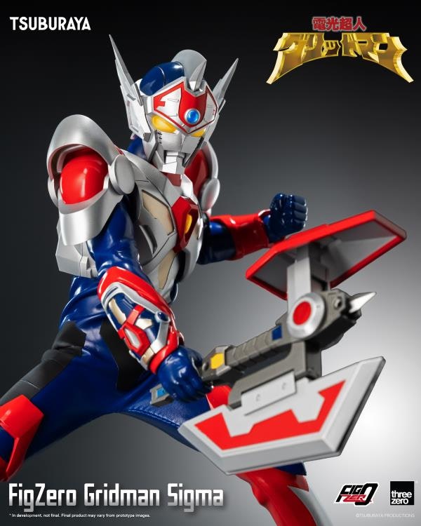 Gridman the Hyper Agent: Revenge of Neo Evil Lord FigZero Gridman Sigma 12-Inch Action Figure