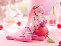 Vocaloid Desktop Cute Sakura Miku (Cherry Cushion Ver.)