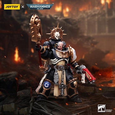 Warhammer 40k Ultramarines Chaplain (Indomitus) 1/18 Scale Action Figure