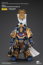 Warhammer: The Horus Heresy Ultramarines Legion Praetor with Power Sword and Volkite Serpenta 1/18 Scale Action Figure
