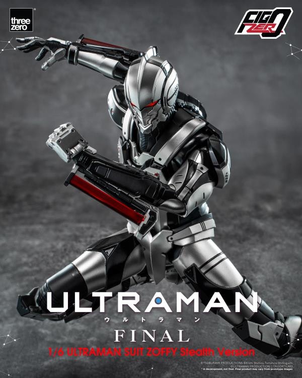 Ultraman Final Season FigZero Ultraman Suit Zoffy (Stealth Ver.) 1/6 Scale Figure