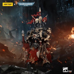 Warhammer 40K Chaos Space Marines Black Legion Chosen Champion with Bolter and Power Maul 1/18 Scale Action Figure