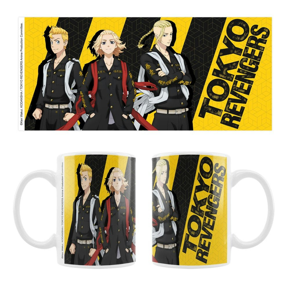 Tokyo Revengers Ceramic Mug Manjiro, Takemichi & Ken 320ml