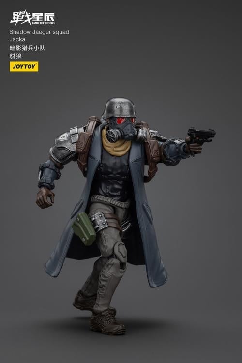 Battle for the Stars Shadow Jaeger Squad Jackal 1/18 Scale Action Figure