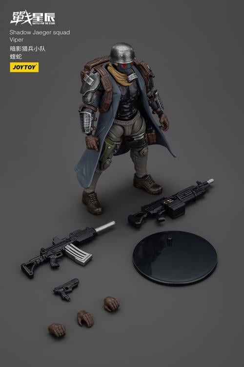 Battle for the Stars Shadow Jaeger Squad Viper 1/18 Scale Action Figure