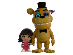 Five Nights at Freddy's (2023) Abby & Golden Freddy Vinyl Figure