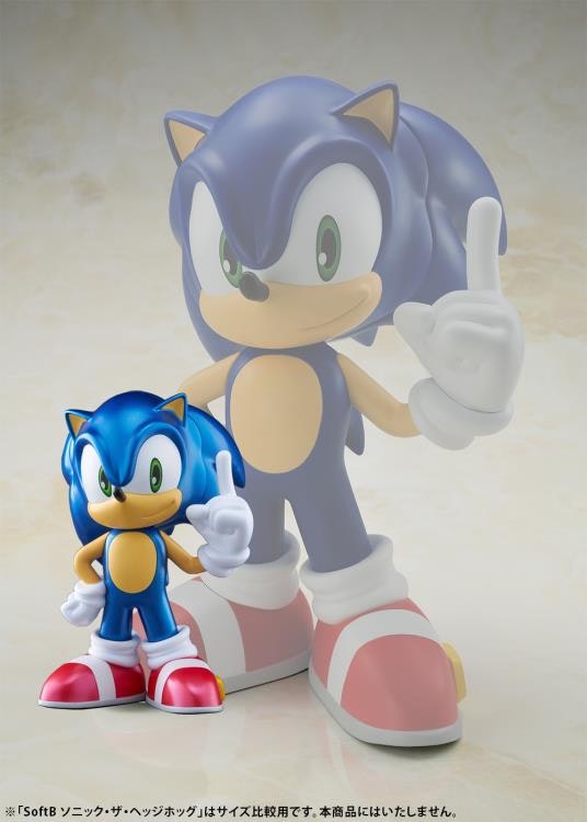 Sonic The Hedgehog SoftB Half Sonic (Metallic Color Ver.) Figure