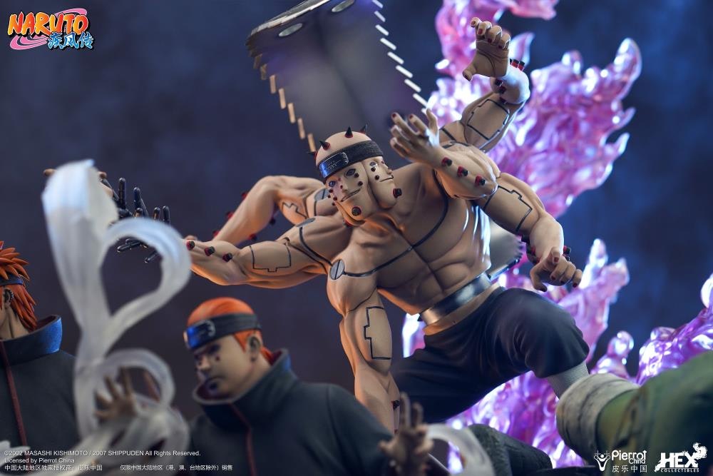 Naruto: Shippuden Ultimate Diorama Statue Professional The Six Paths of Pain 1/8 Scale Limited Edition Statue