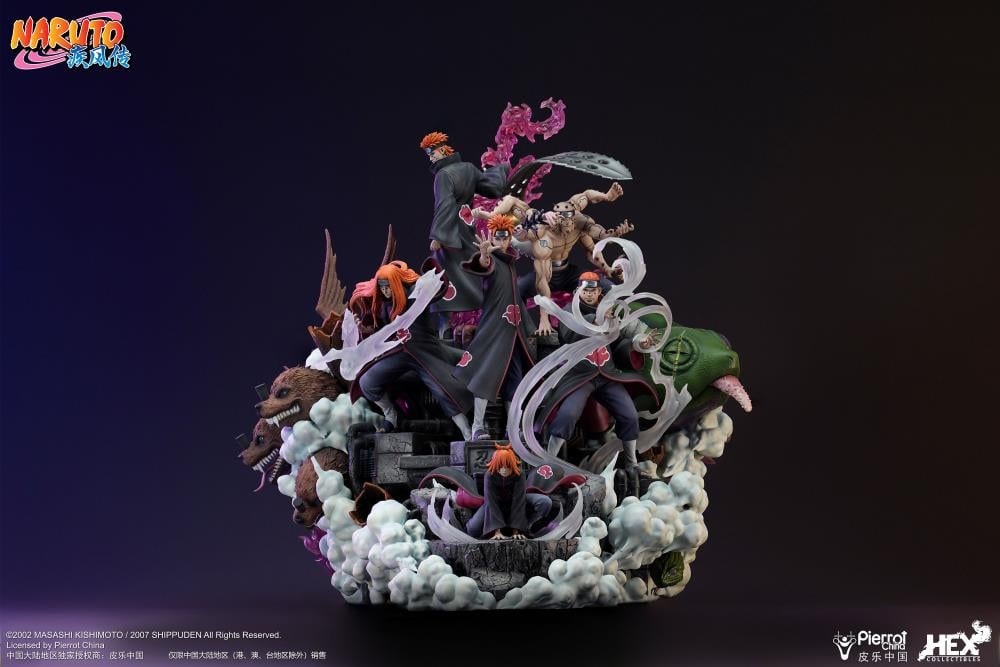 Naruto: Shippuden Ultimate Diorama Statue Professional The Six Paths of Pain 1/8 Scale Limited Edition Statue