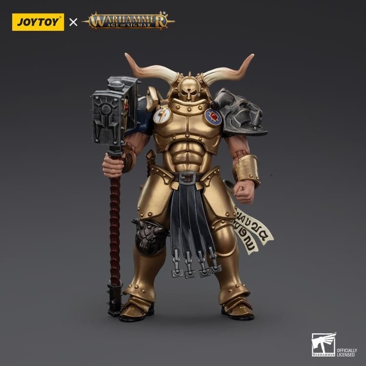 Warhammer: The Age of Sigmar Stormcast Eternals The Blacktalons Rostus Oxenhammer 1/18 Scale Action Figure