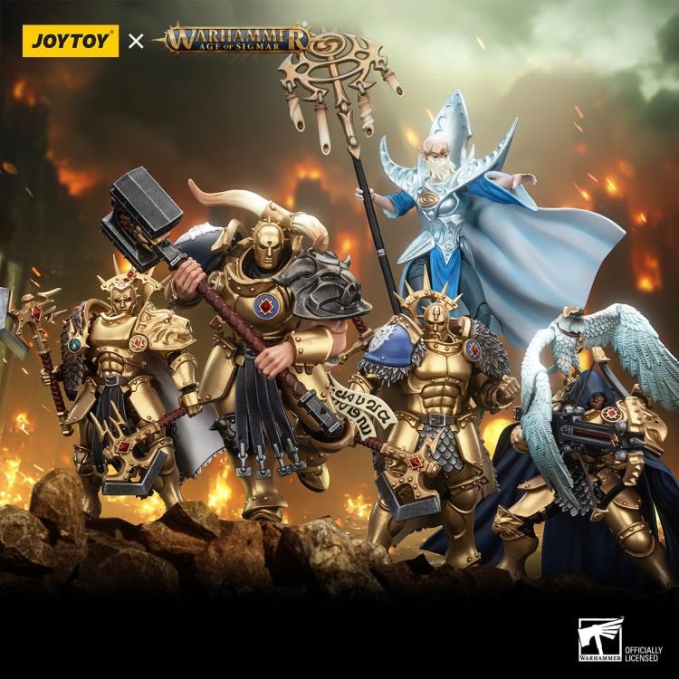 Warhammer: The Age of Sigmar Stormcast Eternals The Blacktalons Shakana Goldenblade 1/18 Scale Action Figure